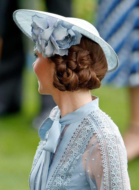 Kate Middleton Wore The Most Intricate Updo And We Totally Missed It Kate Middleton Updo Hairstyle Royal Ascot 19