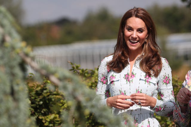 Kate Middleton Wears a $2,255 Emilia Wickstead Dress for Surprise RHS Wisley Appearance