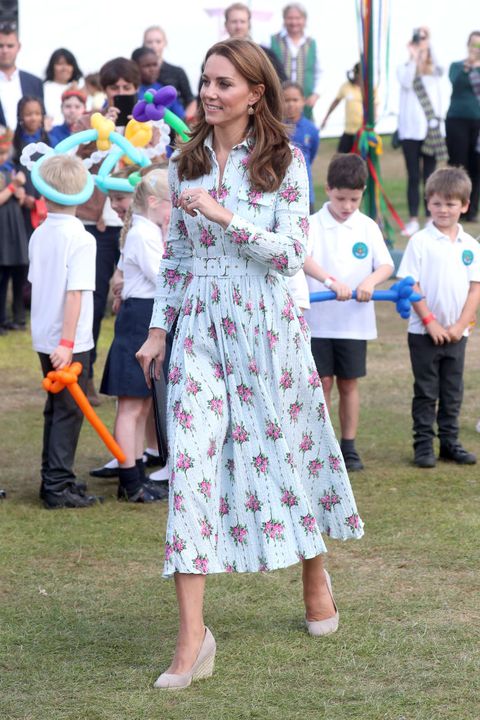 the duchess of cambridge attends "back to nature" festival