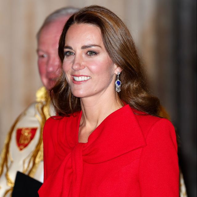 duchess of cambridge festive red