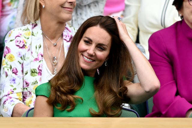 Kate Middleton Ends Self-Isolation &amp; Attends Wimbledon Ladies&#39; Final with  Prince William. See Photos Here.