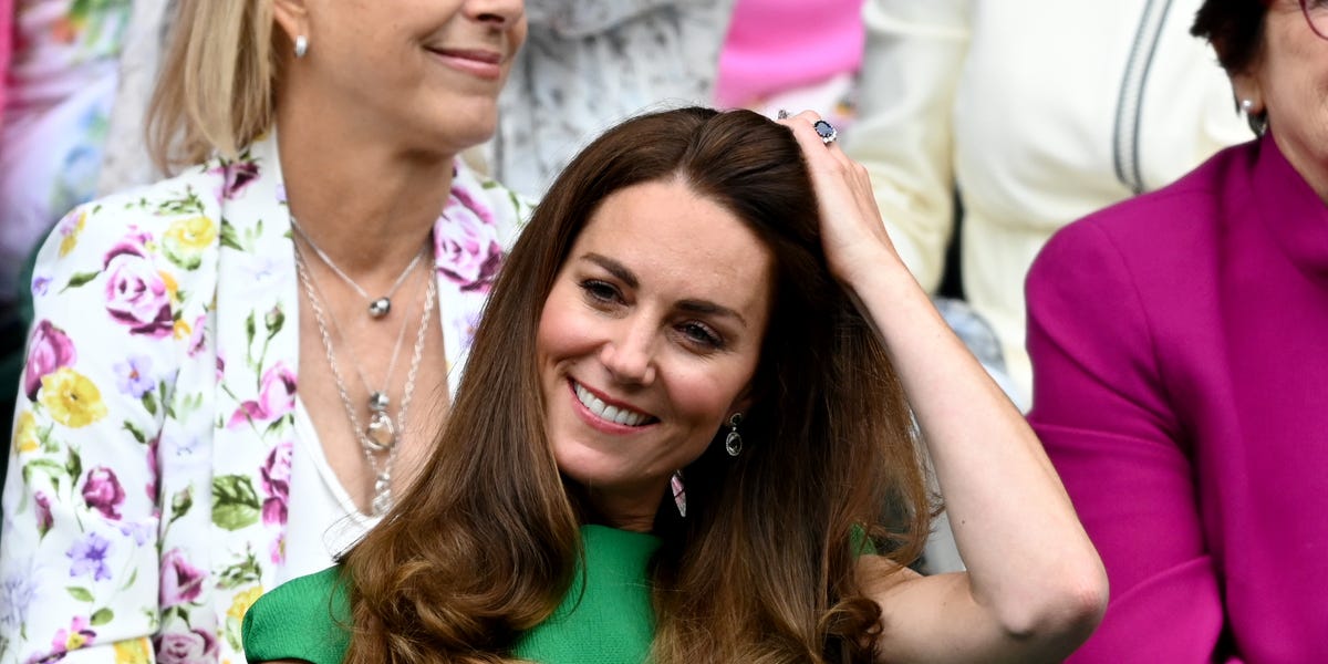 Kate Middleton Ends Self-Isolation And Attends The Wimbledon Ladies' Final