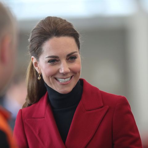 Kate Middleton Dons Red Blazer in North Wales, to See Caernarfon ...