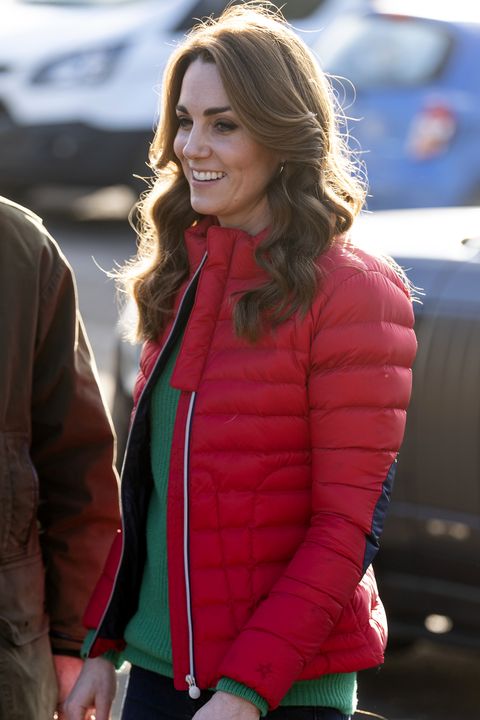 Kate Middleton Style, Kate Middleton Red Winter Coat Womens