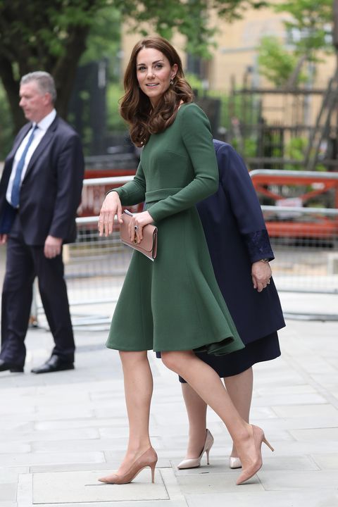 The Duchess of Cambridge wows in dark green dress