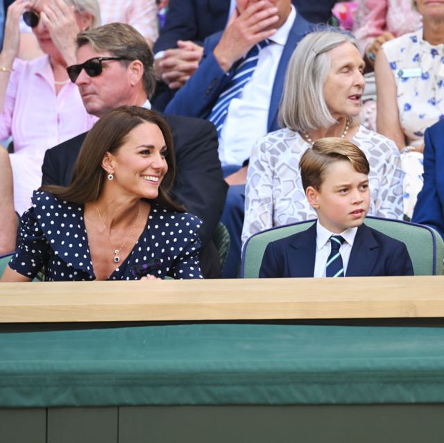 the duke and duchess of cambridge attend the wimbledon mens singles final
