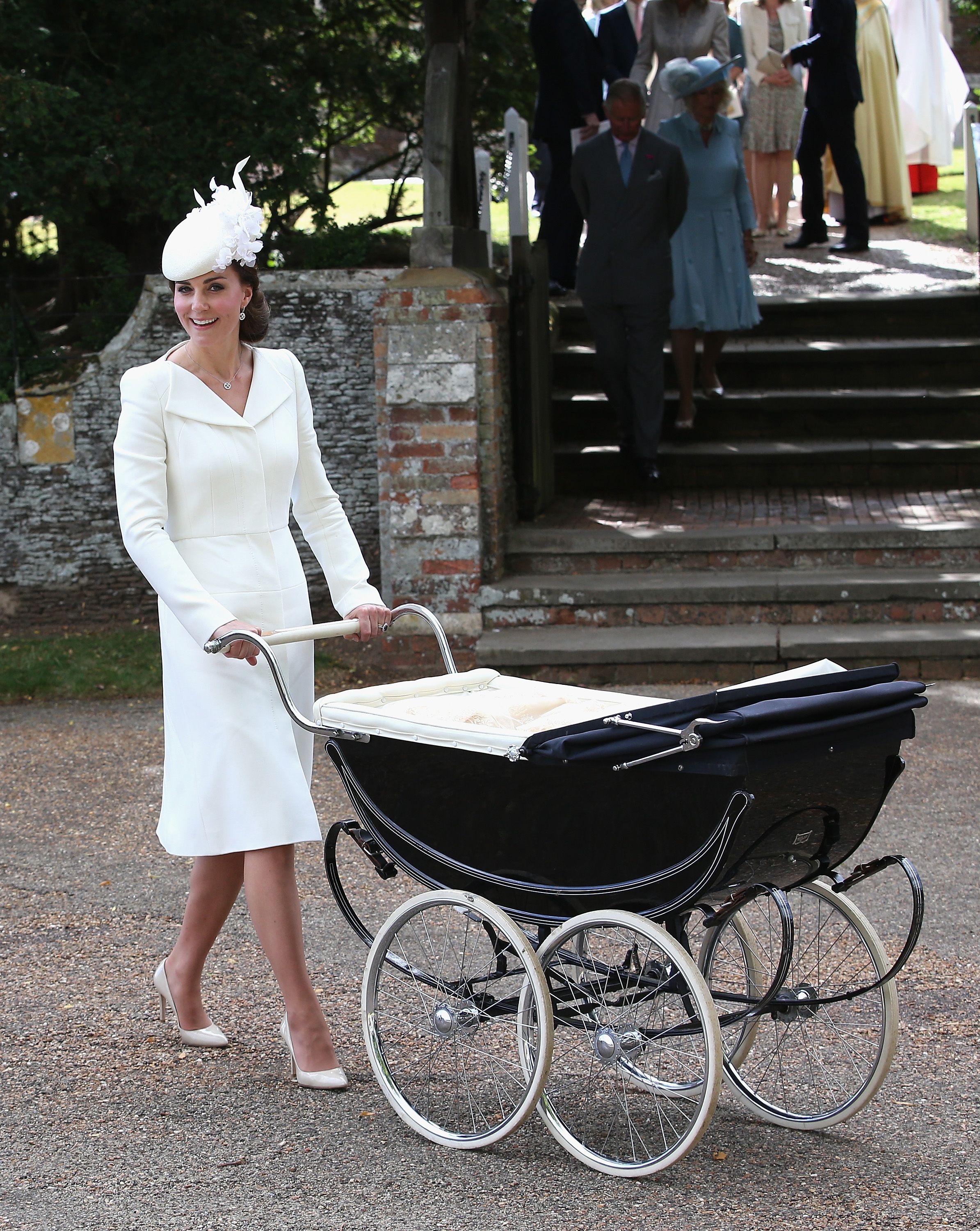 kate middleton pram silver cross