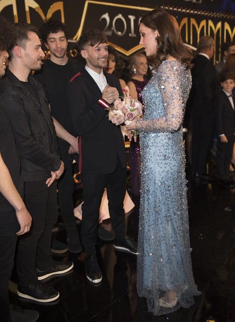 The Duke & Duchess Of Cambridge Attend The Royal Variety Performance