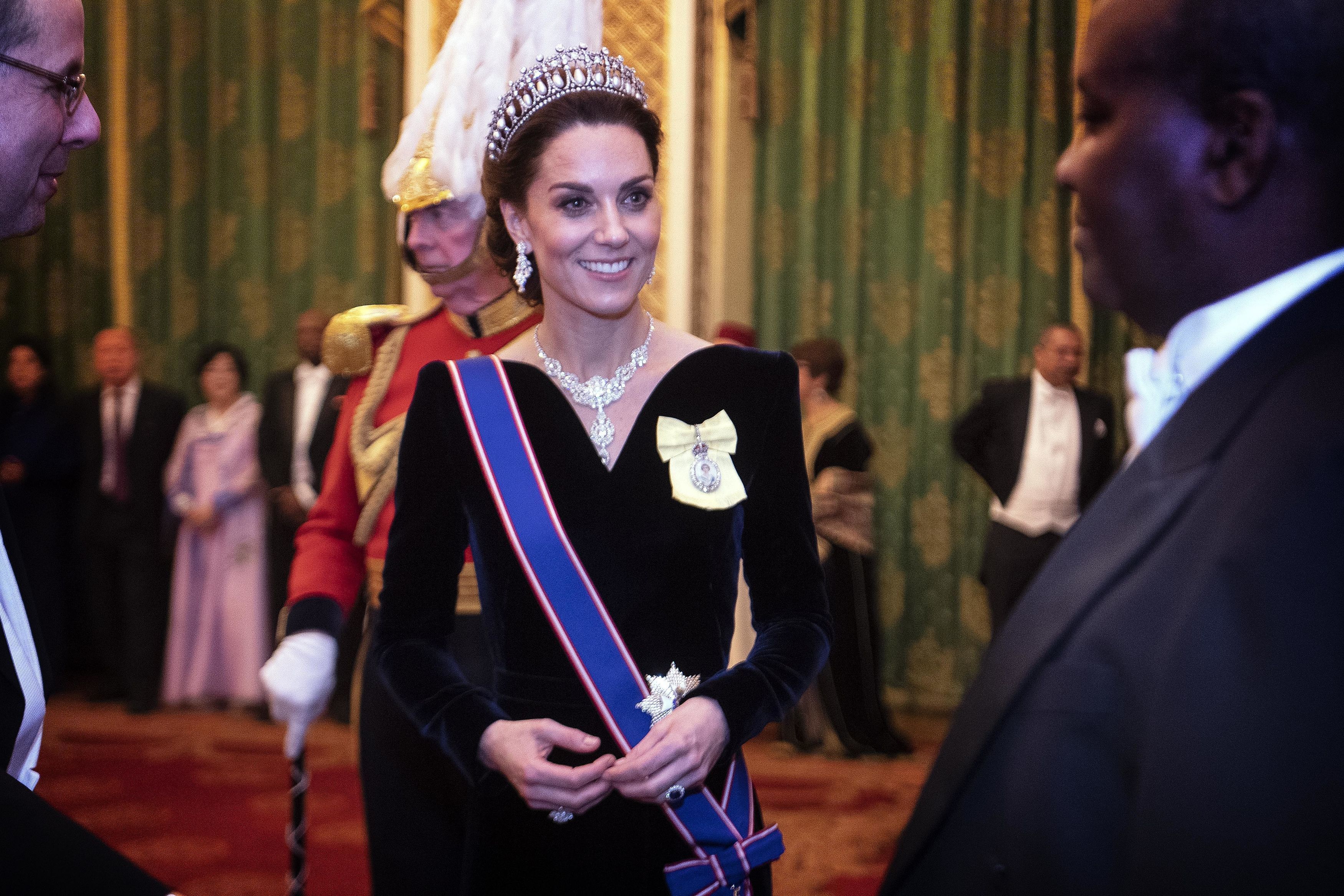 princess kate reception dress