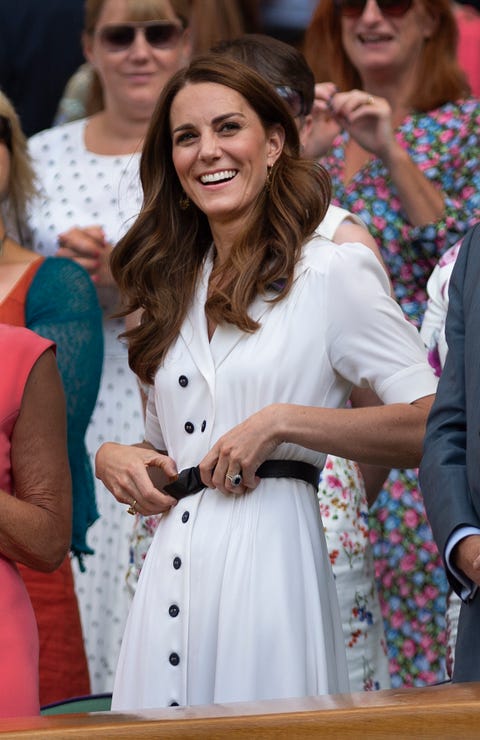 Kate Middleton Wears Dolce & Gabbana Dress With Meghan Markle at ...