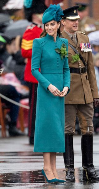 kate middleton in st patrick's day outfit