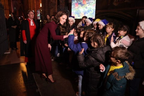 the british royal family attend the 'together at christmas' carol service