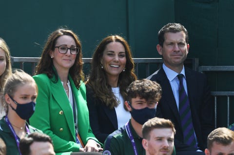 kate middleton polka dot skirt wimbledon