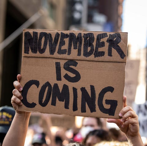 news   george floyd protest donald trump birthday protest   new york city