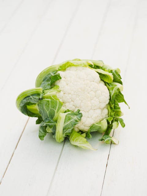 Cauliflower on white background Cauliflower on white background