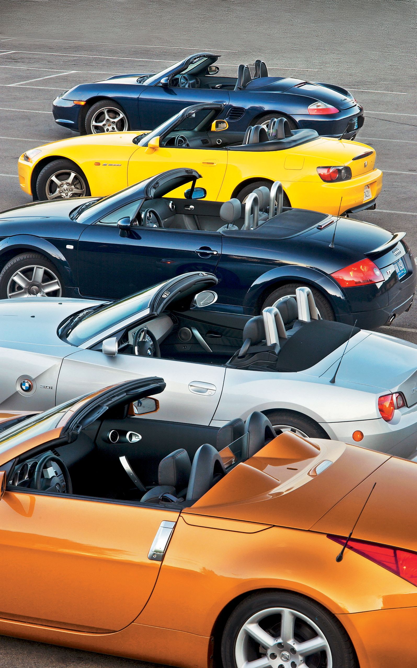 Tested: 2003 Topless Sports Car Showdown