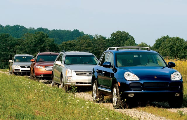 wv touareg vs porsche cayenne