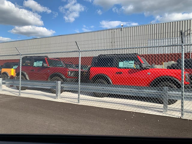 2021 ford broncos with bad roof designation