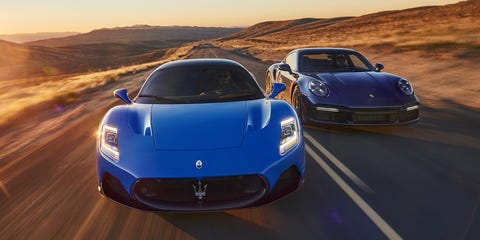 2022 Maserati MC20, 2021 Porsche 911 Turbo S Lightweight 2022 maserati mc20, 2021 porsche 911 turbo s lightweight