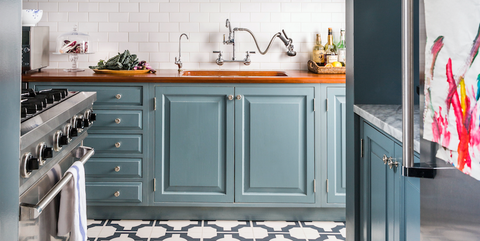 teal touch kitchen paint