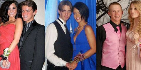 celebs at prom with fans