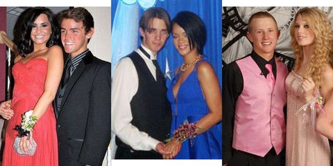 celebs at prom with fans