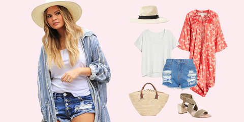 480px x 240px - Celebrity Beach Outfit Ideas - What to Wear to the Beach