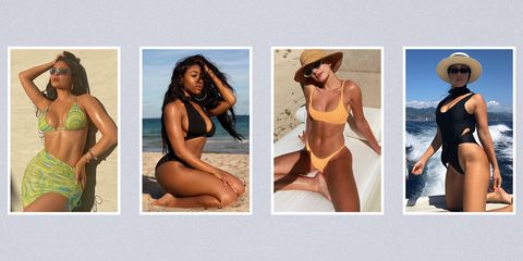 Hot Naked Tanned Beach Babes - 63 Best Celebrity Swimsuits 2021 - Celebrities Wearing Bikinis
