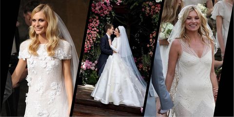Wedding dress, Gown, Dress, Bride, Clothing, Photograph, Veil, Bridal clothing, Shoulder, Bridal accessory, 
