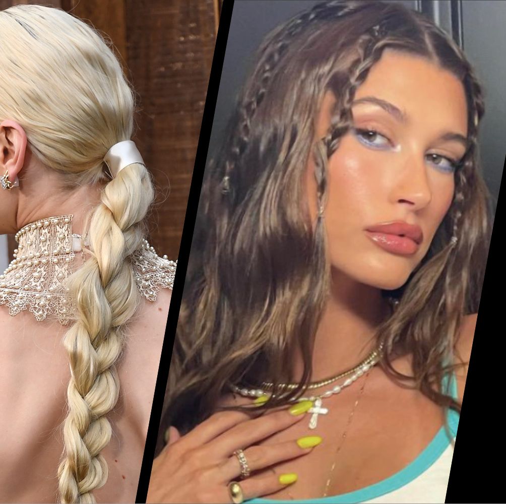 Celebrity plait inspiration - braided hairstyle inspiration