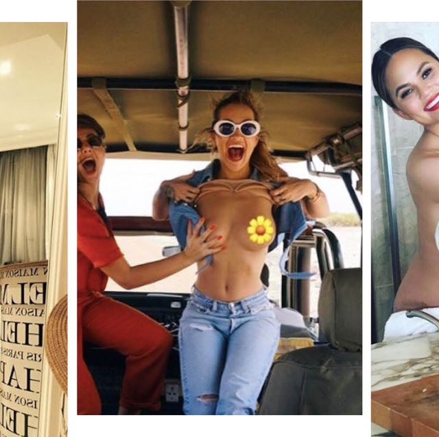 Famous Celebrities Naked - Naked celebrity Instagram posts