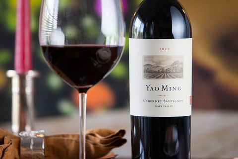 yao ming wine