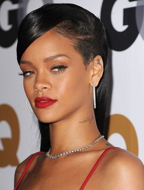 Worst Celebrity Tattoos Rihanna