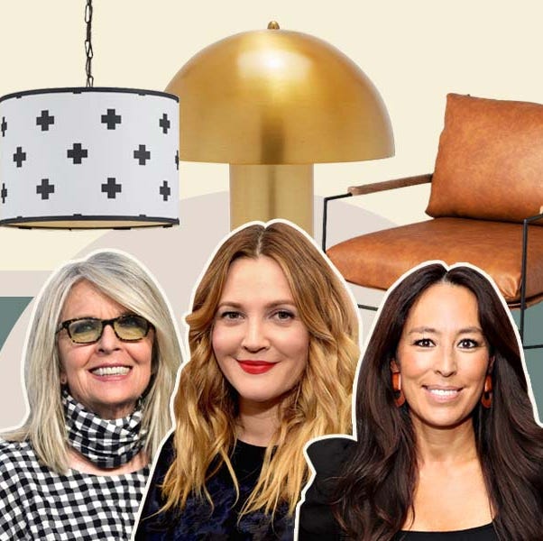 diane keaton, drew barrymore, and joanna gaines