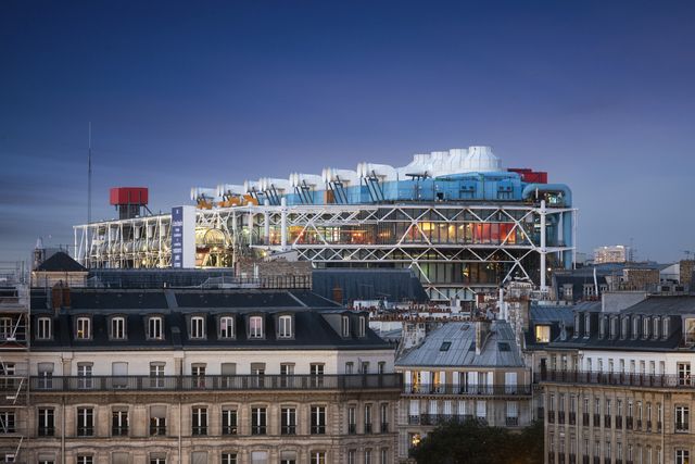 centre pompidou, parigi