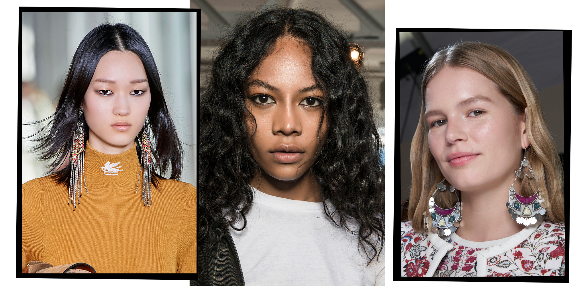 How To Wear Your Hair In A Centre Parting According To The Experts How To Wear Your Hair In A Centre Parting According To The Experts