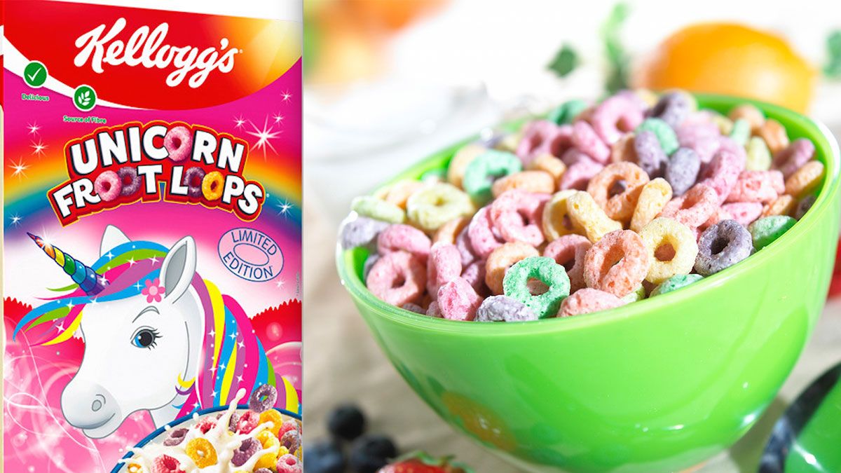 Cereales de unicornios- Kellogg's saca los cereales unicornio