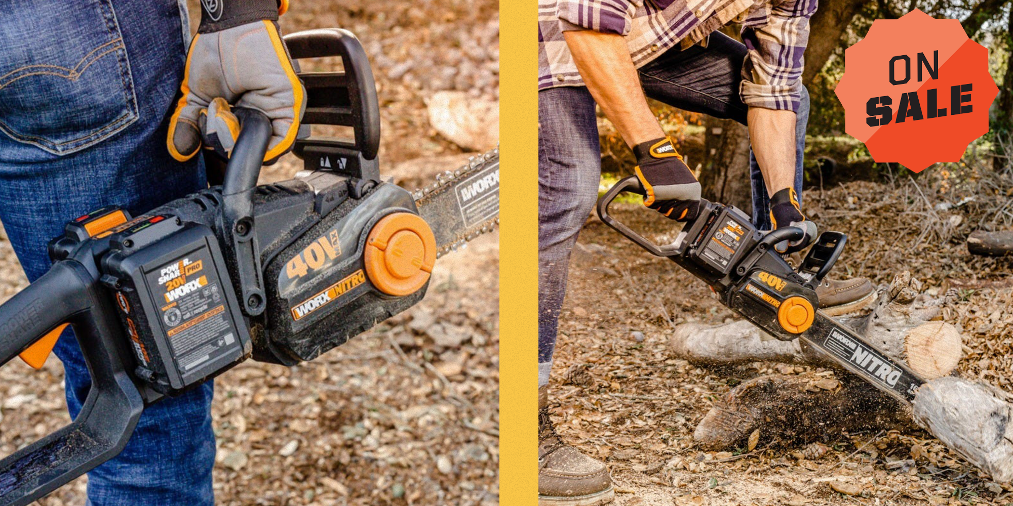 Get Up to 25% Off On Chainsaws from Milwaukee, Worx, and More