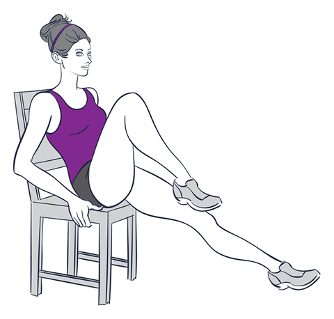 9 Exercises You Can Do While Sitting Down