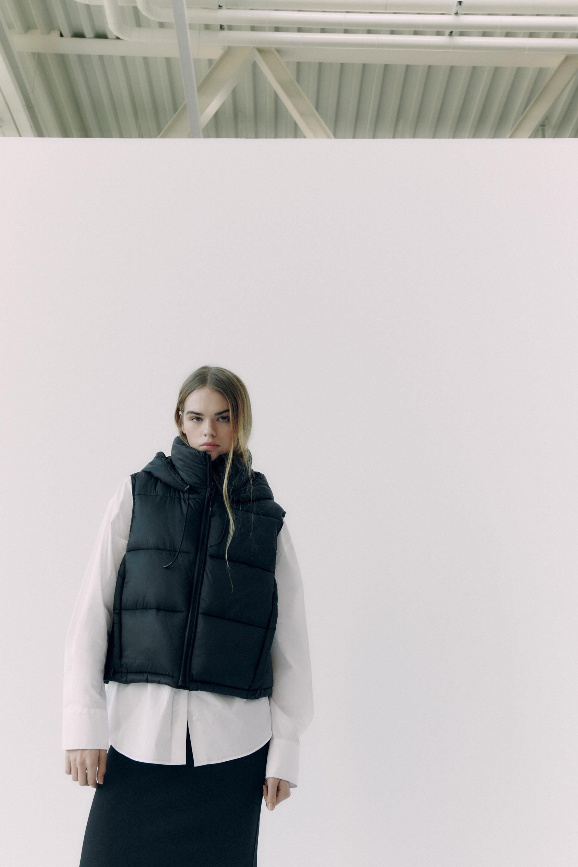 El diseño viral de chaleco acolchado de Zara