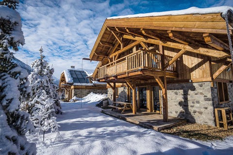 Chalets de lujo y nieve asegurada para una escapada de película