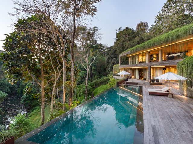 Una mansión sostenible en Bali, Indonesia