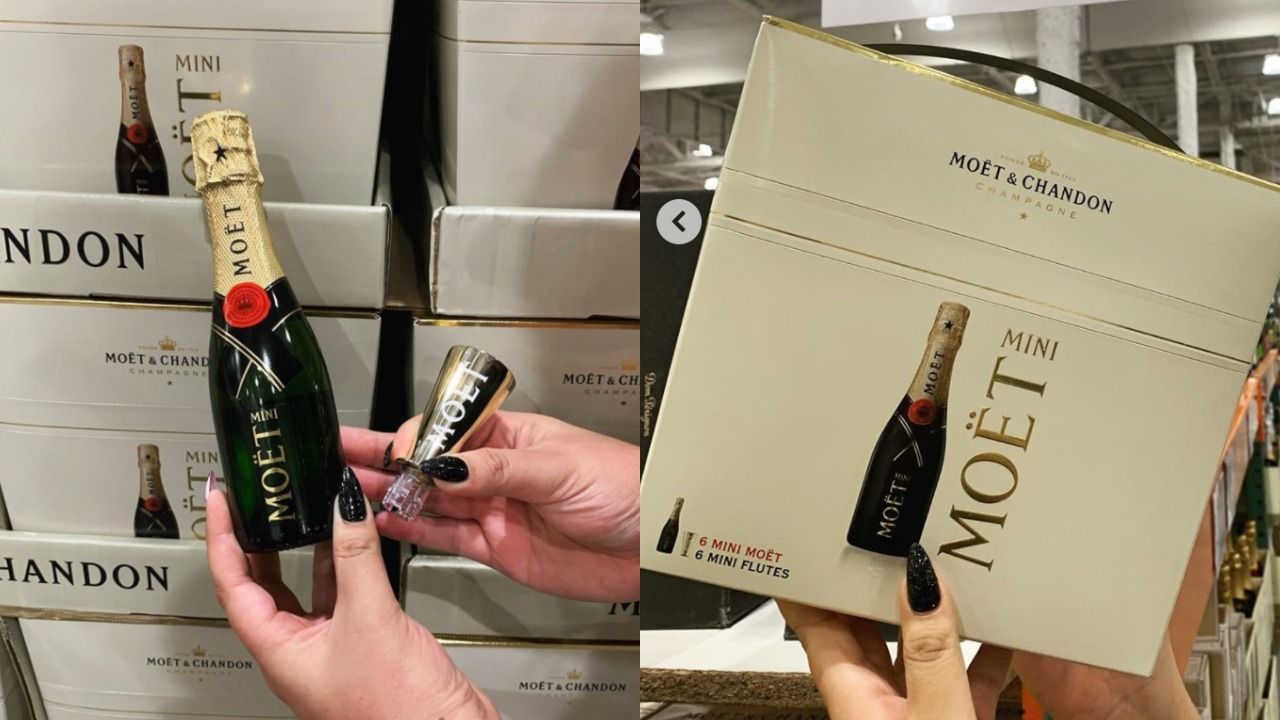 Costco Is Selling 6 Packs Of Mini Champagne Bottles