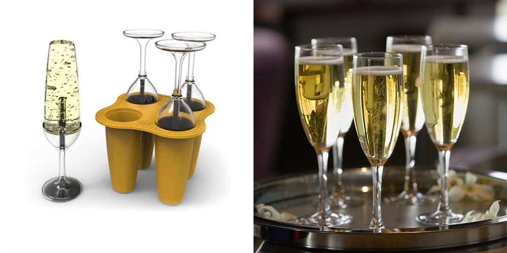 square champagne flutes uk