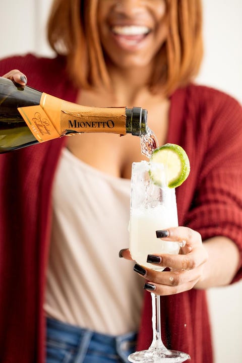 champagne margarita cocktail
