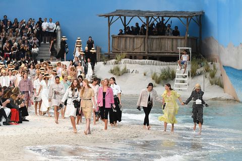 Chanel takes us on holiday with its impressive beach set