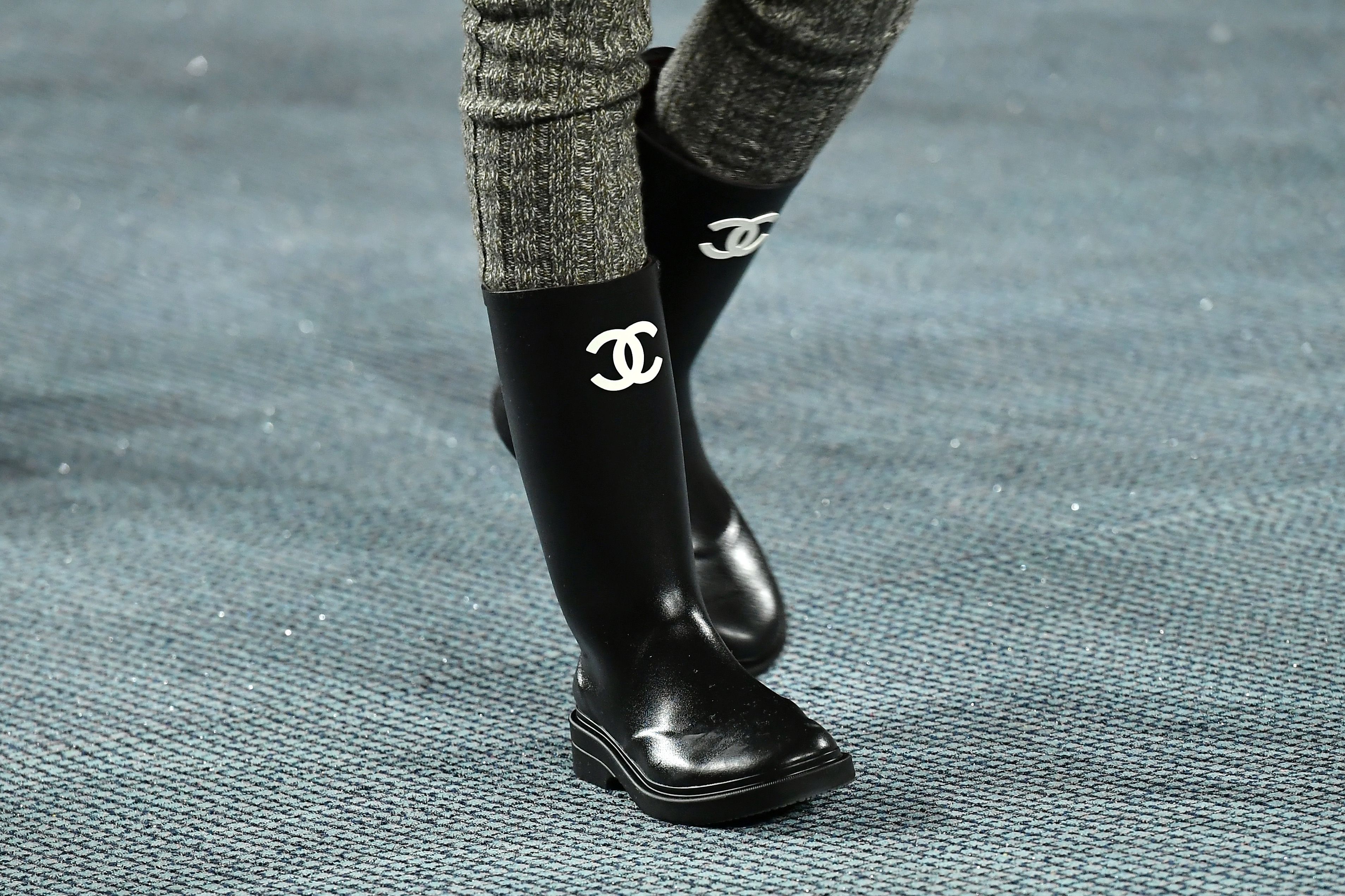 Las botas de agua de Chanel más del próximo otoño