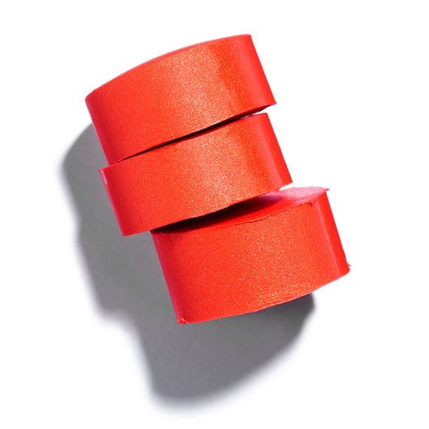 Red, Orange, Material property, Cylinder, Ribbon, 