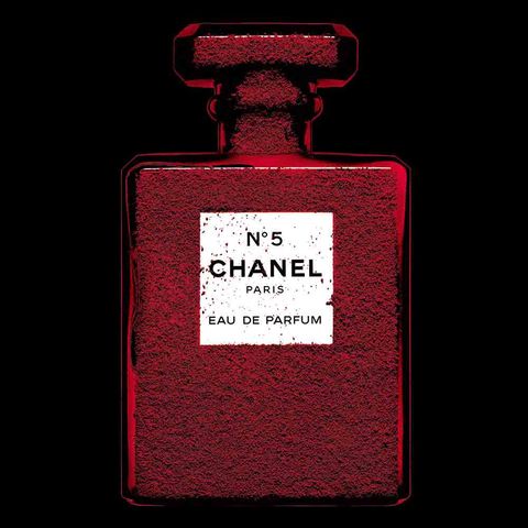 Chanel No 5 Limited Edition Red Bottle Christmas