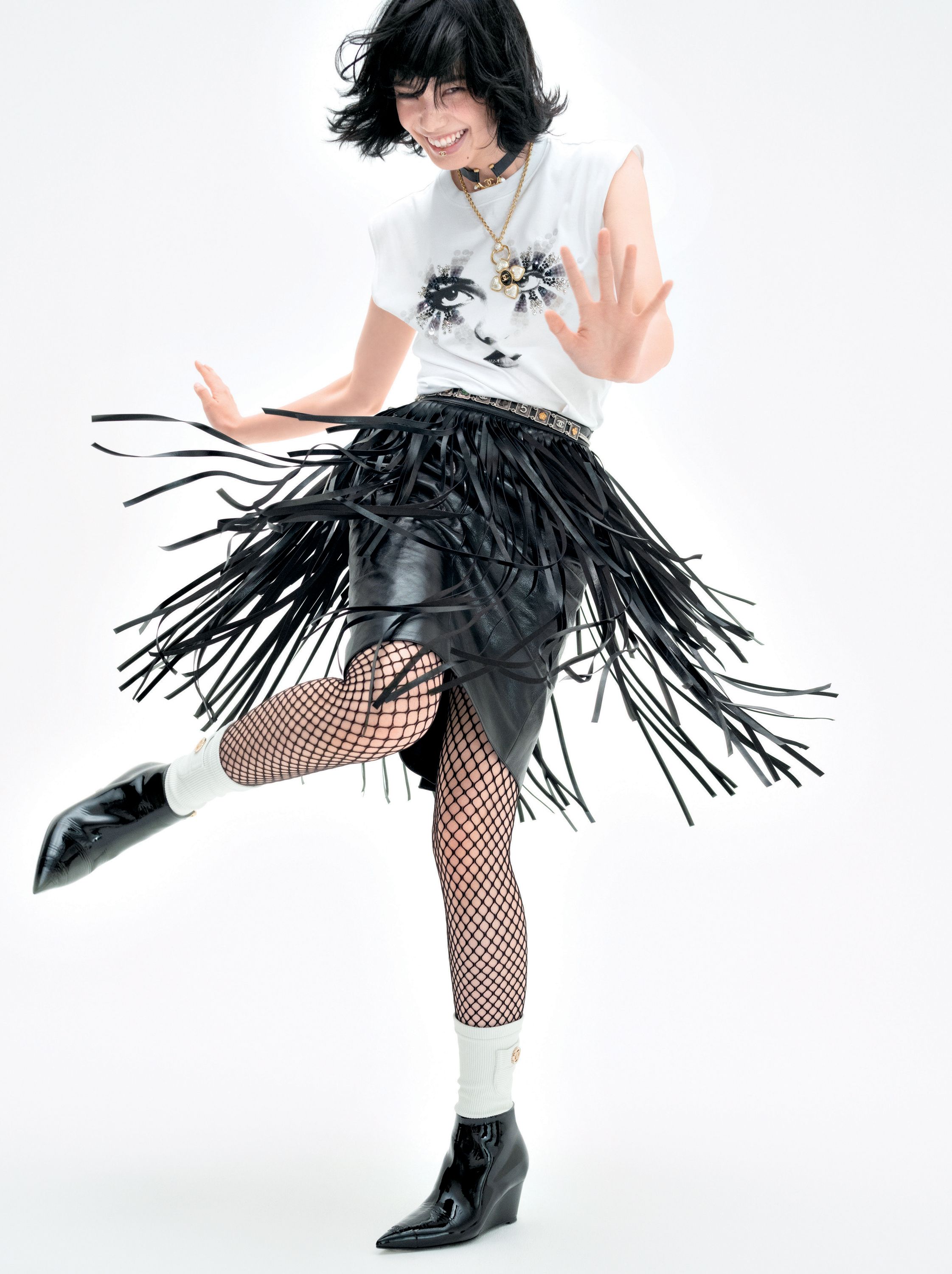 CHANELニット素材のスカート - www.dailygate.in